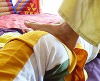 seminario masaje tailandés con los pies 
